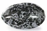 Polished, Indigo Gabbro Bowl - Madagascar #244571-1